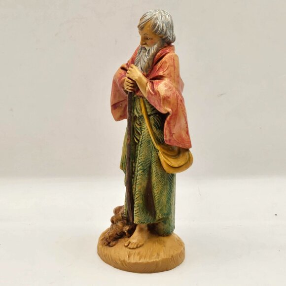 Fontanini 5" 1987 ABRAHAM 142 Holy Family Depose Italy Nativity Roman Simonelli - Picture 2 of 9